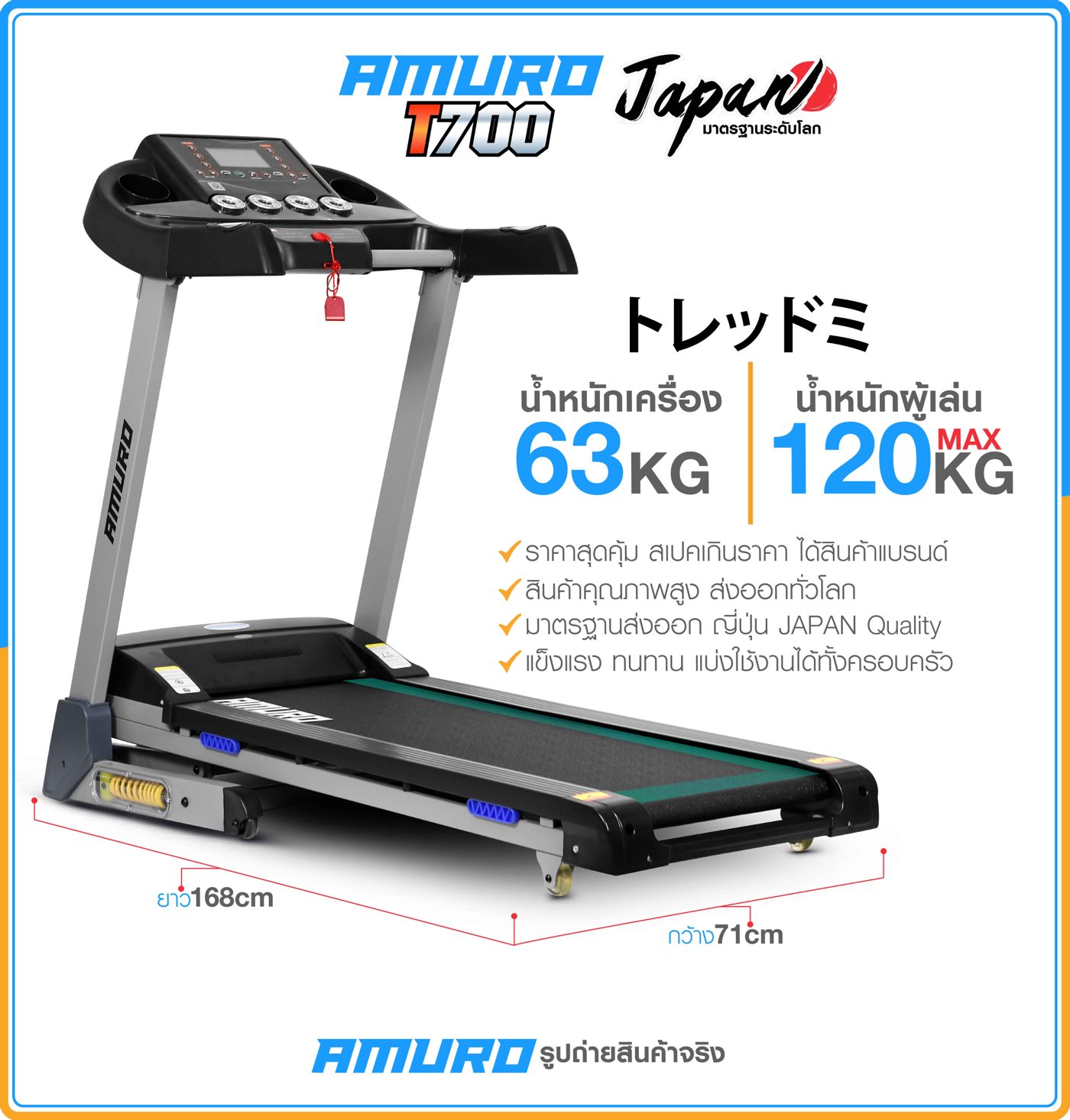 ลู่วิ่งไฟฟ้า-AMURO-T700-6
