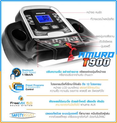 ลู่วิ่งไฟฟ้า-amuro-t900-x3